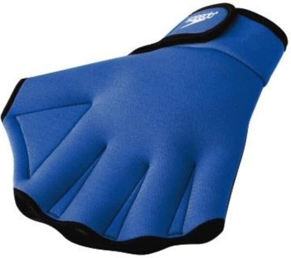 SWIM TIME LOG AQUA FITNESS TRANING GLOVES ROYAL MEDIUM; TRAINING; FITNESS; SWIM GLOVES; AQUA FITNESS GLOVES;