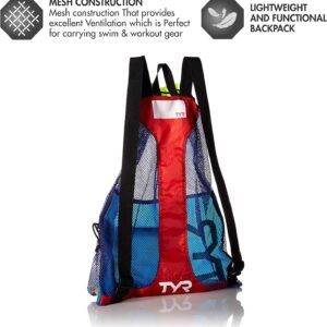 Big Mesh Mummy Backpack for Wet Swimming, Gym, and Workout Gear